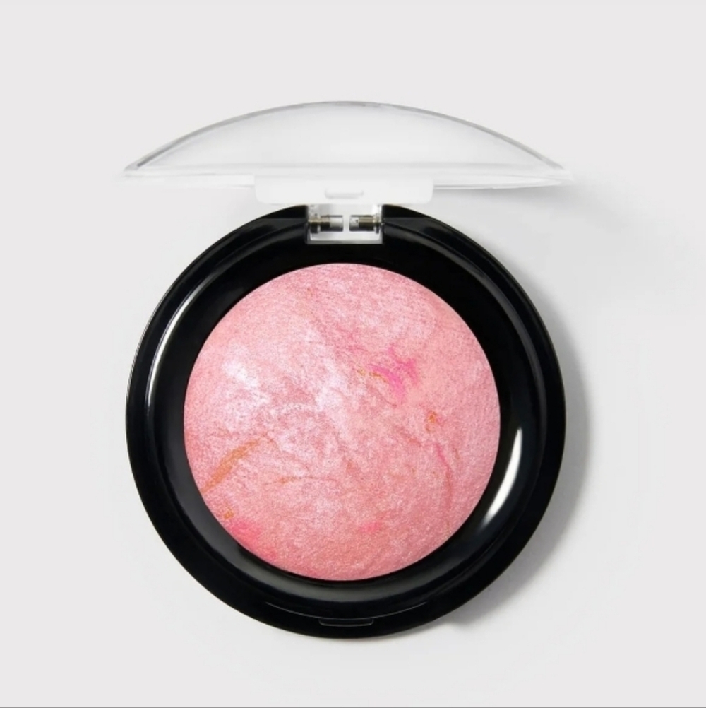 Laura Geller Baked Blush-N-Brighten: Pink Buttercream, Travel Size, .05oz, NIB